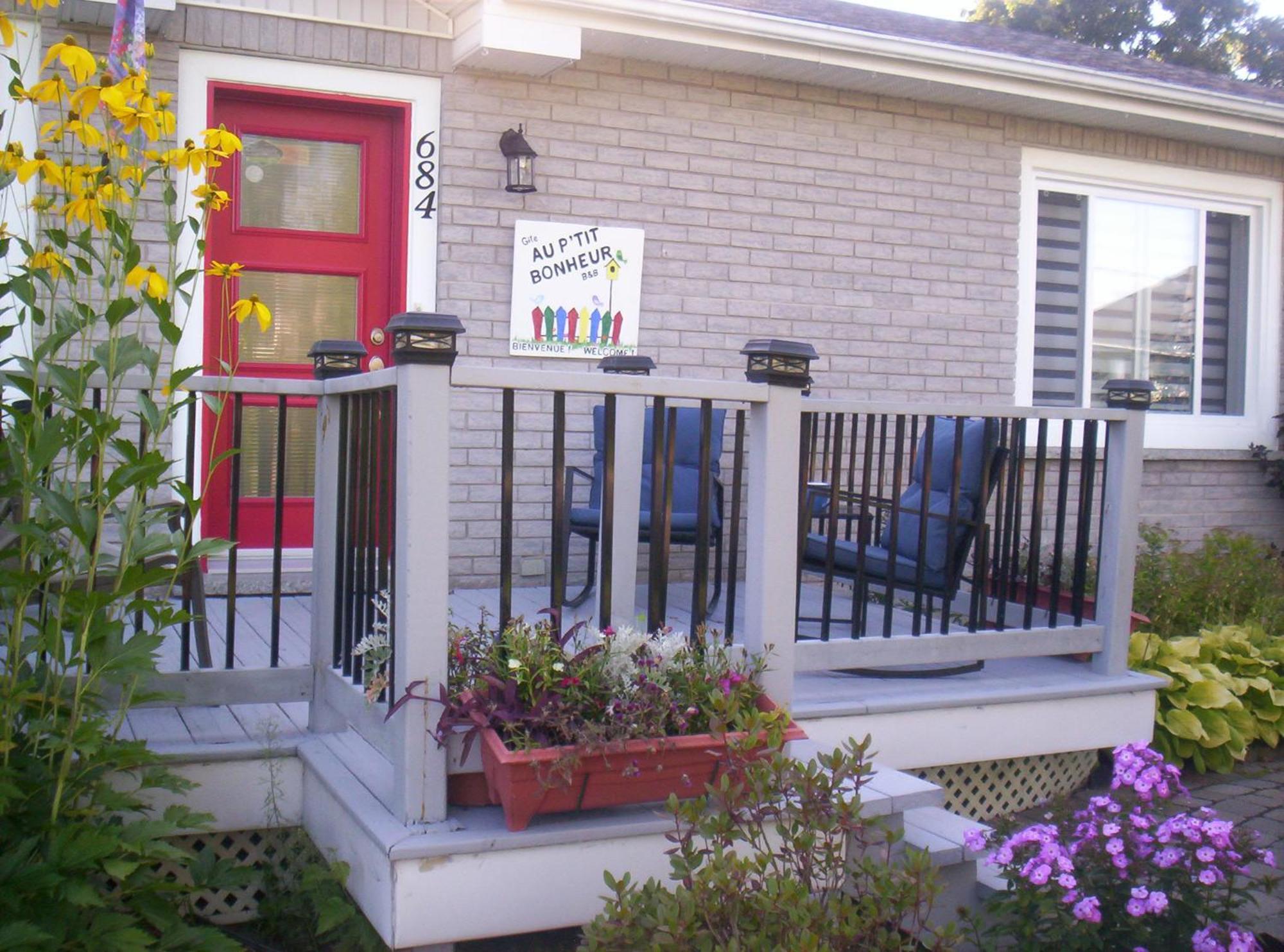 Gite Au P'Tit Bonheur B&B Coaticook Exterior foto